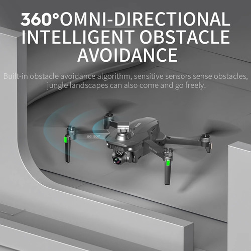 Mini Drone Con Cámara Evitar Obstáculos 4k Gps Wifi 3