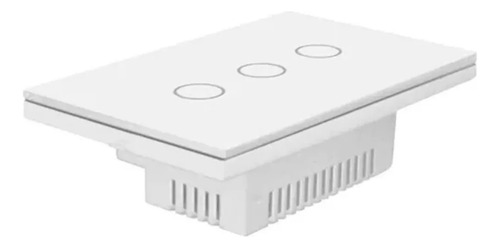Interruptor Inteligente Wifi Triple Tuya Alexa + Capacitor
