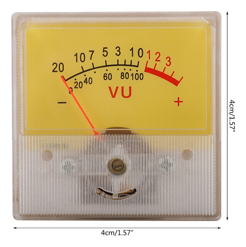 Medidor De Nível Db Level Header Vu Meter Audio Level Meter
