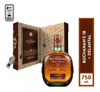 Whisky Buchanans 18 750 - Pack Especial
