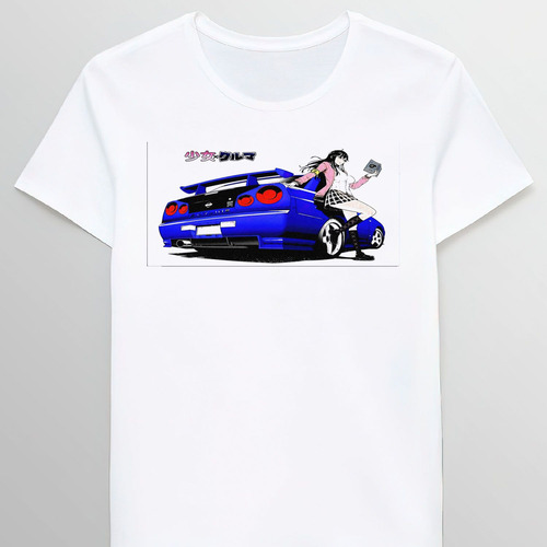 Remera Nissan Skyline Anime 78428272