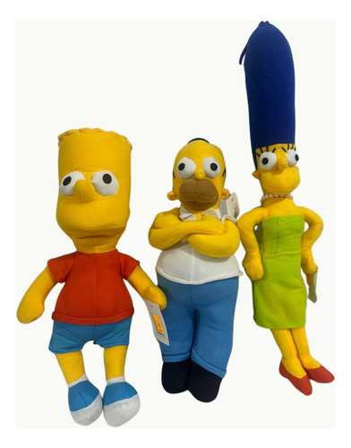 Peluche Kit Los Simpson / Bart - March - Homero Amarillo
