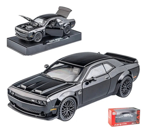 Dodge Challenger Hellcat De Coleccion Con Luces Y Sonidos