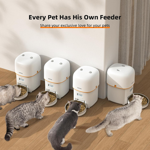 Comederos Automáticos Para Gatos Yuposl - Dispensadores De C
