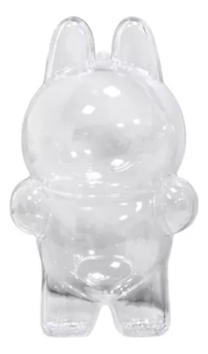 Funda Protectora Transparente De Plástico Portátil Labubu Do