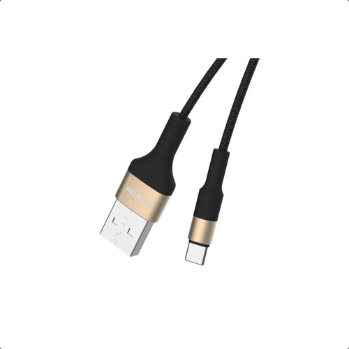 Cable Usb Tipo C Carga Rápida Nylon Trenzado Alta Calidad 2m