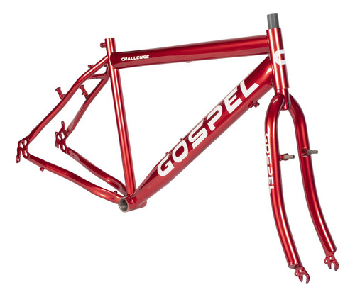 Cuadro Para Bicicleta R26 Rojo Waterdrop Ys-955 Gospel
