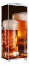 Comprar Adesivo Geladeira Envelopamento Total Cerveja Na Jarra Cor Colorido