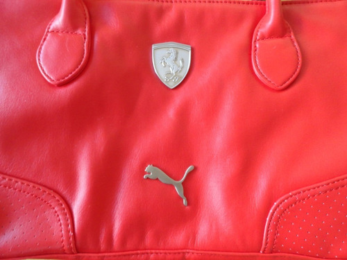 Bolsa Dama Puma Ferrari Ls Shoulder Hand Bag Roco In Red | Envío gratis