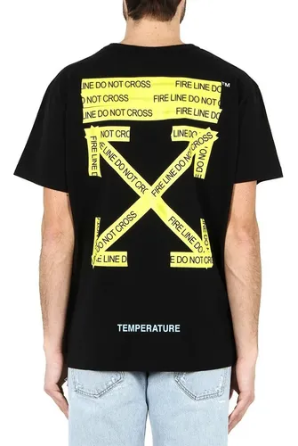 Camiseta off white temperature deals