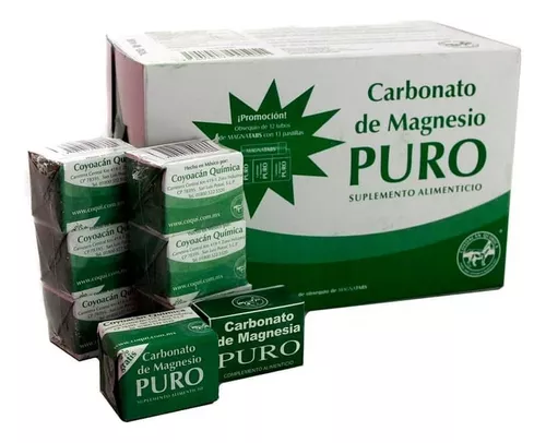 Carbonato de Magnesio. 100 Gr. en polvo. - Homeostasis de México -  Nutricion Ortomolecular