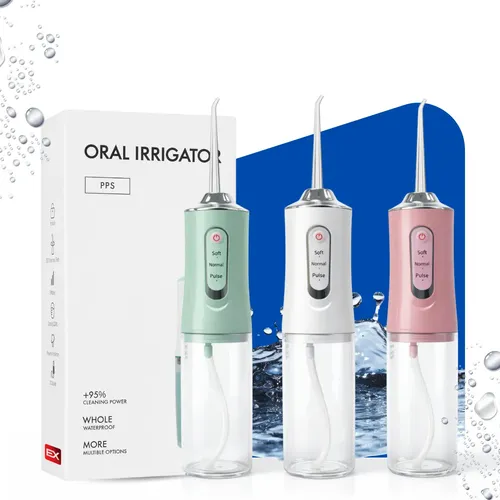 Irrigador Epsilon Higiene Dental Jato D'água Water Portátil Limpa...