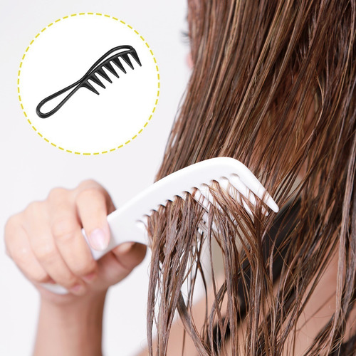 2 Peines De Horquilla Con Dientes Anchos Para Hombre Mujer