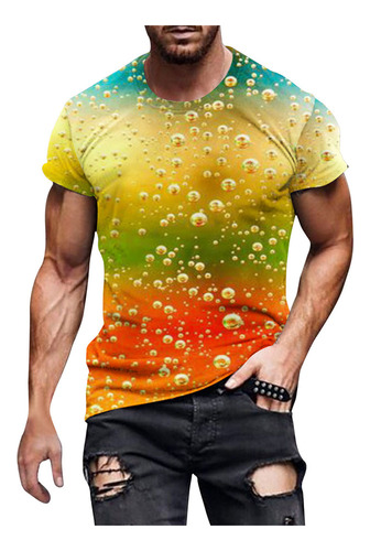 Nueva Camiseta Para Hombre En 3d, No De Alta Calidad, Posici