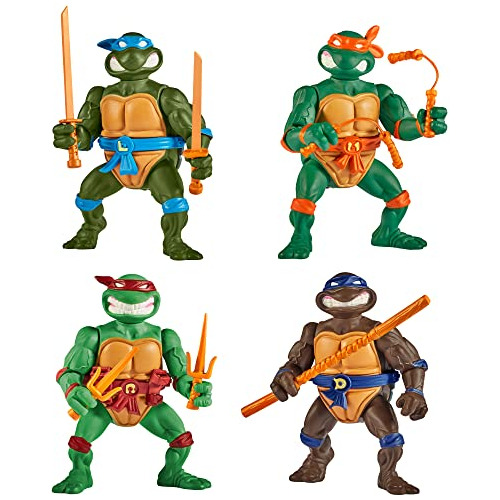 Teenage Mutant Ninja Turtles: Classic 4 Turtles Paquete De 4