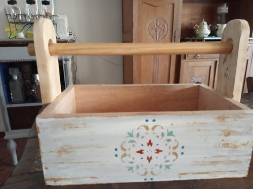 Caja Cajón Madera De Herramientas O Decoración 40 Cm X 23 Cm