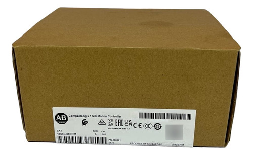 Allen-bradley 1769-l30erm Procesador Compactlogix Ethernet