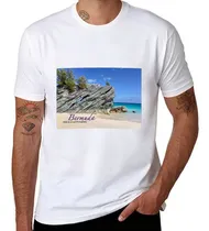 Comprar Horseshoe Bay Rock Formation Camisetas Gráficas Moda Coreana