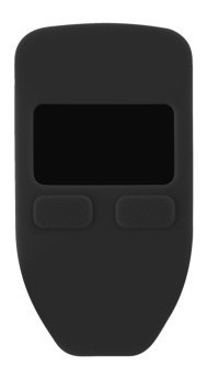 Trezor One Funda Silicona Hardware Wallet Negro Original