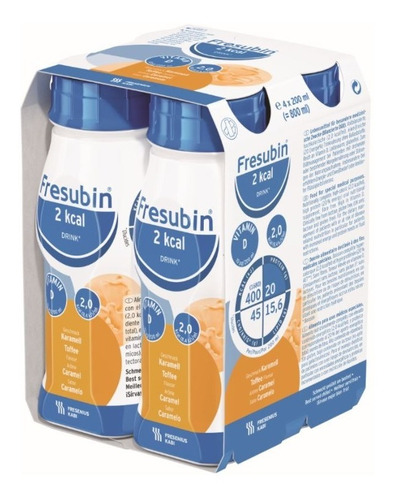 Fresubin 2 Kcal Drink - 200 Ml Pack 4 Unid.