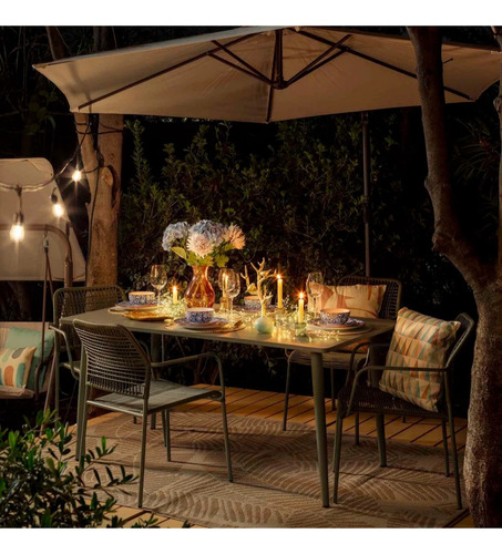 Terraza Lepascal 5 Piezas Verde Just Home Collection