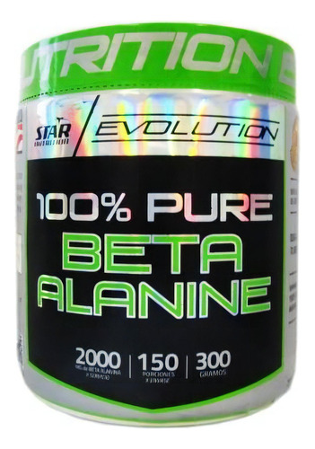 Suplemento en polvo Star Nutrition  100% Beta Alanine aminoácidos