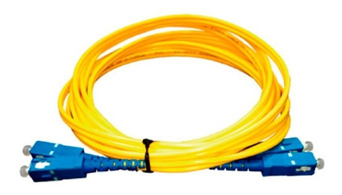 Cable Fibra Optica Monomodo Duplex 15 Metros Sc-upc A Sc-upc
