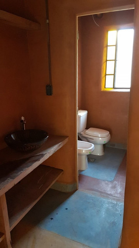 Venta Casa Unica Bioconstruccion Al Rio San Esteban Capilla Uritorco Cordoba Dueño !!!
