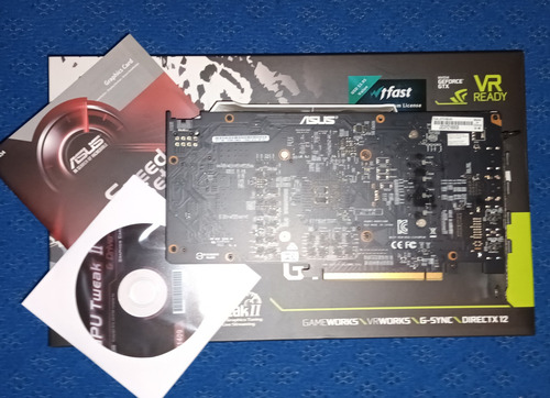 Placa Video Nvidia Asus Geforce Gtx 1060-6gb Impecable