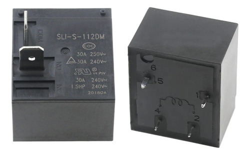 Relevador Para Sli-s-112dm 30 Amp Para Minisplit 30a Relay 