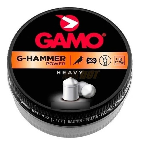 Balines Gamo G Hammer Cal 5,5mm X 200 Unidades
