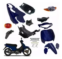 Comprar Kit Plasticos Motomel Blitz 110 + Faros + Tornillos + Calcos