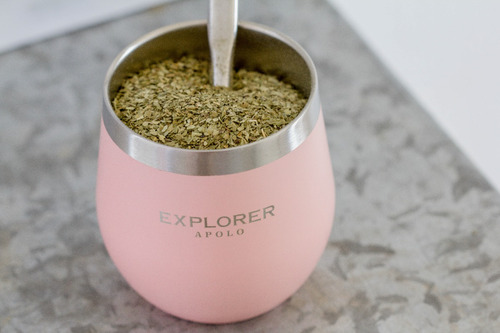 Mate Termico Explorer Apolo Rosa Liso