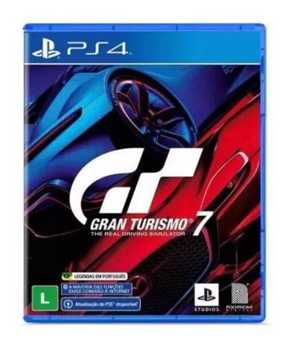 Jogo Gran Turismo 7 Ps4 Mídia Física Legenda Em Português