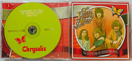 Ten Years After - The Chrysalis Years 1969-1972 Box 3cd Uk Remasterizado