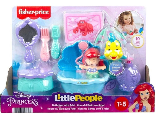 Little People Disney Bathtime Ariel Little Mermaid (oferta)