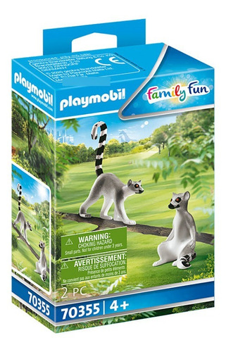 Figuras Para Armar Playmobil Family Fun Lémures 2 Piezas 3