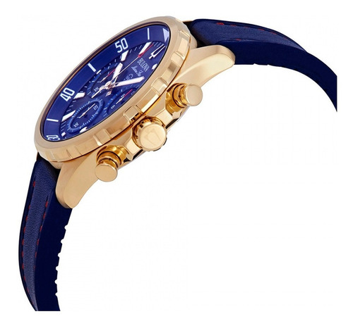 Relógio Masculino Pulseira De Couro Bulova Original 97b168