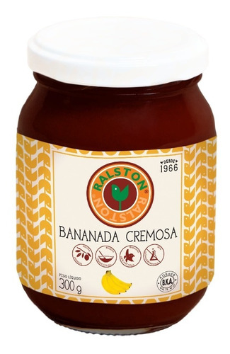 Bananada Cremosa De Colher 300g Ralston