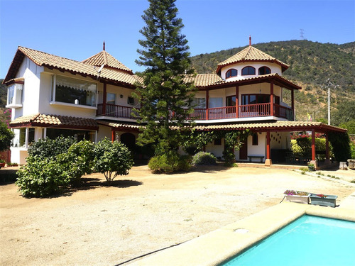 Casa 5d -5b Piscina En Parcela, Limache.
