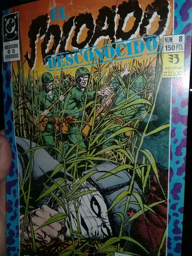 Comics De El Soldado Desconocido Zinco Dc Cómics (Usado)