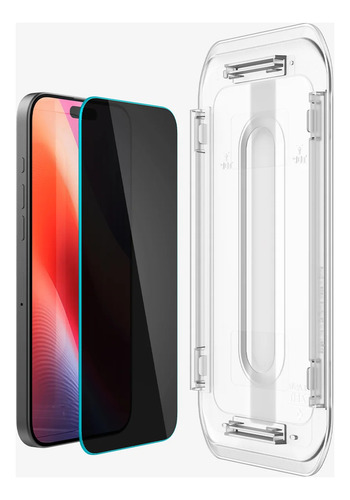 Film Templado Anti Espia Spigen Para iPhone 16 Pro X2
