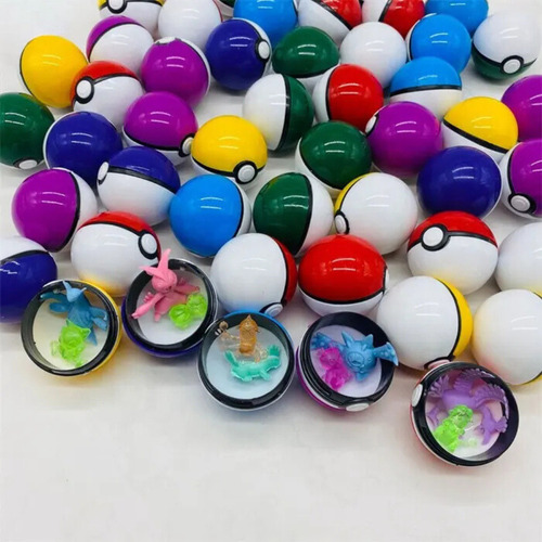 100 Pokebolas De 1 Pulgada + 100 Pokebolas De 2 Pulgadas