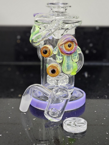 Bong Eye Pipa De Agua De Diseño Importado Bongs New Original