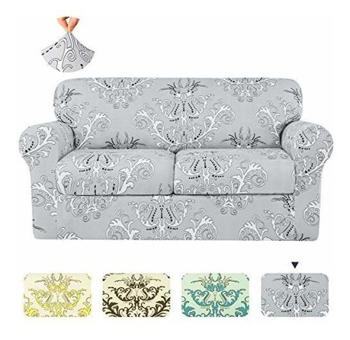 Fundas Elastica Sofa 3pcs Licra Protector Muebles Pequeño