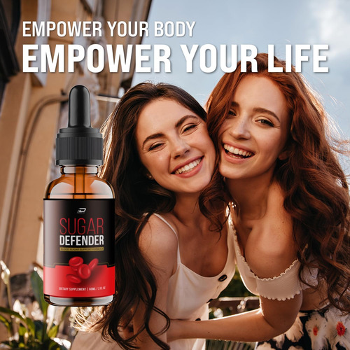 Suplemento Sugar Defender Drops, Fórmula Oficial Do Suplemen