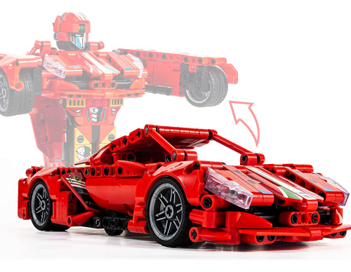 Semky Car Series Fali Super Sports Car (robot Transformable)