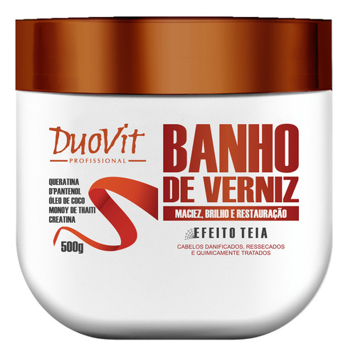 Máscara Banho De Verniz 500g