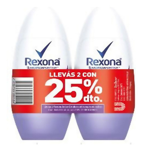 Rexona - Deo Rollon - Pck - Active Emotion - 2 Unid - D**