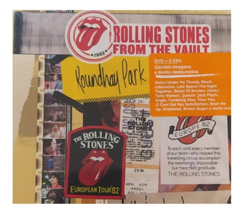 The Rolling Stones - Roundhay Park (2 Cds + Dvd) Box Lacrado